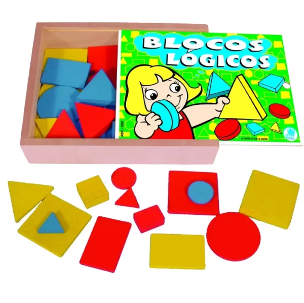 Blocos Lógicos c/48 pçs