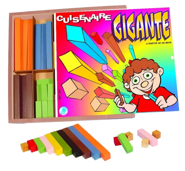 Cuisenaire Gigante c/144 pçs