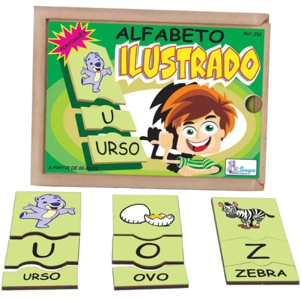 Alfabeto Ilustrado em Português